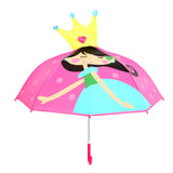 Cute Cartoon Umbrella Kids Animation Creative Long-handled 3D Ear Modeling Kids Umbrella For Children Boys Girls Free Shipping