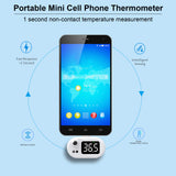 Mini USB Thermometer Mobile Phone Digital Thermometer with LED Display Non-contact Infrared Temperature Sensor Type-C Hygrometer
