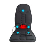 Electric Back Massager Chair Cushion Vibrator Portable Home Car Office Neck Lumbar Waist Pain Relief Seat Pad Relax Mat