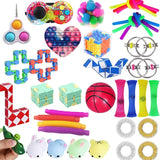 Fidget Toys Pack Anti Stress Set Kawaii Gift Toys Box Children Simple Dimple Antistress Relief Figet Toys Pakket Kit Dropship