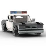 MOC Car Die Hard 1979 City Car Impalas Polices Car Building Blocks High-tech Bricks Model DIY Toys For Birthday Gifts 263pcs