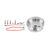 Universal 5 &amp; 6 Hole Aluminum Alloy SW-1034-S Steering Wheel Quick Release Hub Adapter for Chevy Car Parts
