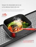 2200W Household Electric Barbecue Stove, Multi-function Hot Pot, Smoke-free and Non Stick Hotpot Pot  Multifunctional Cooker