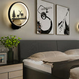 20W LED Wall Lamp Modern Creative Bedroom Wall Light Indoor Living Room Dining Room Corridor Lighting Decoration