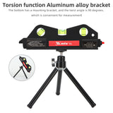 Multipurpose Tripod Black Level Laser Horizon Vertical Measure Tape Horizontal Ruler Infrared Laser Level Cross Line Laser Tape