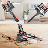 TOCMOC 22000Pa Cordless Vacuum Cleaner With Many Accessories and LED Electric Brush Suitable for Floors/Carpets/Animal Hair T200