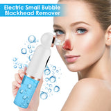 Small Bubble Blackhead Remover Vacuum Blue Light Sterilization Acne Suction Moisturizing Facial Pore Cleaner Beauty Extractor In