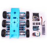 Arduino 6WD Off-Road Robot Kit Search Rescue Smart Car With Chassis Platform 6-Wheel Drive Aluminum Alloy Rc Car