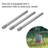 Camping Stove Rack with Adapter Windproof Pot Rack Camping Stove Stand Bracket Holder Stove Support for Camping Hiking Picnic