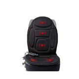Car seat cushion electric heating massage cushion On-board winter essential health massage chair cushion body massage products