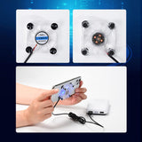 New Portable Mobile Phone Cooler USB Cooling Pad Cooler Fan Gamepad Game Gaming Shooter Mute Radiator Controller Heat Sink