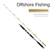 HFBIRDS 2021 New 1.6/1.7/1.9M Carbon Plug-in Offshore Boat Fishing Rod Casting/Spinning Lure Rod EVA Handle MH Fishing Rod