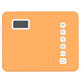 Xnyocn 2020 New HD Mini Projector 16.7M Audio Portable Projector Home Media Player Video Home Cinema 3D Movie Game Proyector