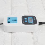Digital Humidity Control Sensor Switch Socket 110-220V 10A Hygrometer Hygrostat Multifunctional Household Accessaries