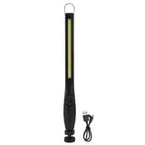 Stepless Dimmable Inspection Lamp Portable COB Rechargeable Emergency Long Strip Work Light with Hook and Magnet