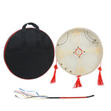 Shaman Drum Frame Drum Hand Drum Traditional Chinese Percussion Instrument with Drum Bag Drum Whip