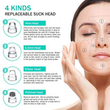 Face Blackhead Remover Vacuum with WiFi Visual 30X 1080P HD Camera Facial Pore Cleaner Kit Acne Extractor Probes for Women Men