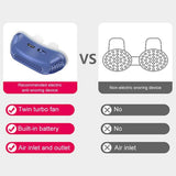 Electric Anti Snoring Device Aid Device Stopper Nose Breathing Relieve Snoring Aid Anti Snoring For Better Sleep Sleeplessness