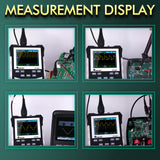 TOOLTOP DS0120M 320x240 High Definition 2.4 Inch TFT Color Screen Digital Oscilloscope 120MHz Bandwidth 500MSa/s Sampling Rate