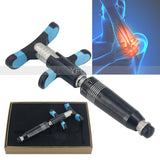 Manual Chiropractic Adjusting Tool Therapy Spine Correction Massager  6 Levels 3 Heads Health Care