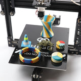 New Upgrade Ei3 Tricolor DIY 3d Printer Kit, 3 In 1 Out Extruder ,Large Printing Size 200*280*200mm,Two Rolls of Free PLA