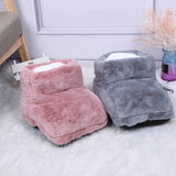 USB Charging Feet Heating Pads Electric Foot Warmer Heater For Home Bedroom Sleeping Pink
