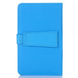 Portable PU Leather Keyboard Cover Case Phone Wireless Bluetooth Keyboard for Phone Android Pad Laptop клавиатура для телефна