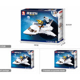 231Pcs M38-B0736 SLuban Mars Exploration Base Rocket Spacecraft Model Building Blocks Building Blocks Educational Toys Gift