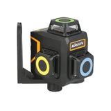 KKmoon Green Laser Beam Level Meter 3x360° Laser Level Line Laser 12-line Green Light Self-Leveling Laser Level Meter Cross Line