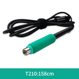 T245 T210 NT115 Solder Welding Iron Handle for CD-2SD / CD-2SHE Precision Soldering Station I2C 2SEN 2SCAN Welding Station Green