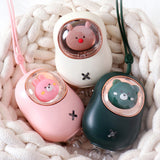 Portable Hand Warmer Reusable Battery Rechargeable Mini Heater Pocket Warmer Power Bank Cute Grzejnik Winter Winter Parts AH50NB