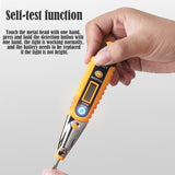 Digital Test Pencil AC DC Tester Electrical LCD Display Voltage Detector Test Pen Intelligent Induction Circuit Detection