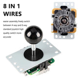 1 Player Arcade DIY Kit USB Encoder to PC Arcade Joystick Buttons for USB MAME PC Game DIY & Raspberry Pi Retro Controller Parts