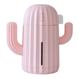 Air Humidifier Home Office Mini Air Diffuser Cactus Design USB Powered 340ml LED Humidifier USB Version