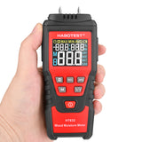 Wood Moisture Meter Digital Humidity Meter Concrete Wall Paper Carton Moisture Tester 7 types Materials Detector HABOTEST HT632