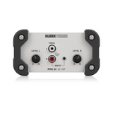 Klark Teknik DI 10P Passive DI Box with Stereo Input/Summed Mono Output Midas Transformer and Extended Dynamic Range