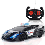 Sports car police car electric remote control child high police car drift remote control car toy boy charging car