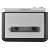 USB Cassette Tape Player Portable USB Cassette Tape to PC MP3 CD Switcher Converter Capture Audio Music Player with Headphones