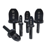 6pcs Imperial Tube Pipe Expander Support for Air Conditioner Conditioning Swaging Tool 7/8 3/4 5/8 1/2 3/8 1/4 Inch
