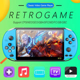 X12 5.1 inch Handheld Game Video Player 8G LED Screen Built-in 2500 Games X12PLUS Retro Consoles Support TF Card
