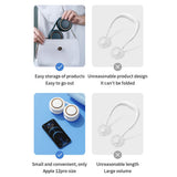 WS31 Multifunctional Hanging Neck Fan USB Charging Mini Hanging Neck Leafless Fan Outdoor Sports Fan Air Cooler