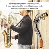 Tenor Saxophone Elbow Bend Neck 28mm Connector Diameter Saxophone Accessory Replacement Part