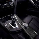 Gear  Knob Multimedia Button Panel Trim For  F30 F31 F32 F33 F34 F36