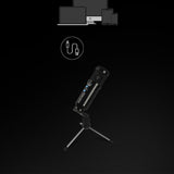 Fill Light BM858 USB Condenser Microphone Kit for PC,Professional Streaming Podcast,Live Streaming,Gaming,Sing,Studio