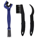 3pcs/Set Bicycle Chain Cleaning Brushes Portable MTB Bike Cleaner Scrubber Kit Cycling Maintenance Wash Tools