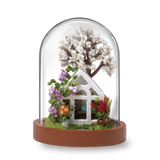 Dollhouse Miniature DIY Doll House With Furnitures Wooden House Toys For Children Birthday Gift with Dust Cover Rotate Music 29