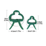 80pcs/pack Tomatoes Plants Clip Stem Support Reusable Climbing Gardening Tool Vegetables Vines Clamps Orchid Gripper Flower