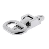 Boat Folding Foot Pedal Mast Transom Ladder With diamond Boat Yacht Car RV Marine Collapsible Step Boat Accessories 10.9 x 4.7cm