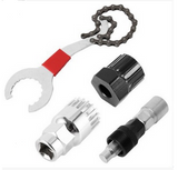 Multifunctional Bicycle Repair Tool Kits Bottom Bracket Wrench Cassette Freewheel Bottom Bracket Bike Chain Freewheel Remover