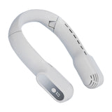 Portable 2400mAh Hanging Neck Fan Foldable Summer Air Cooling USB Rechargeable Bladeless Mute 3-speed Neckband Fans Outdoor